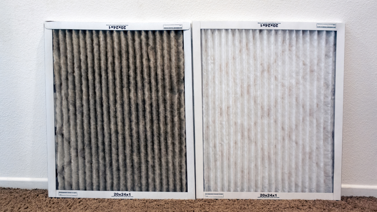 Air Filters 3 air filters clean vs dirty